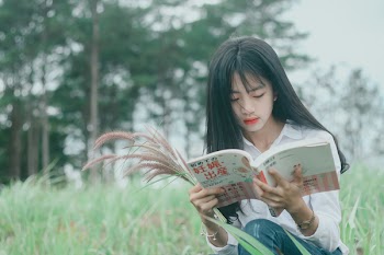 Woman Reading Book