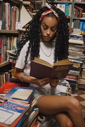 Woman Reading Book