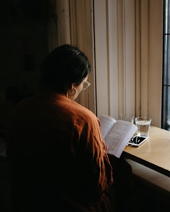 Woman Reading Book
