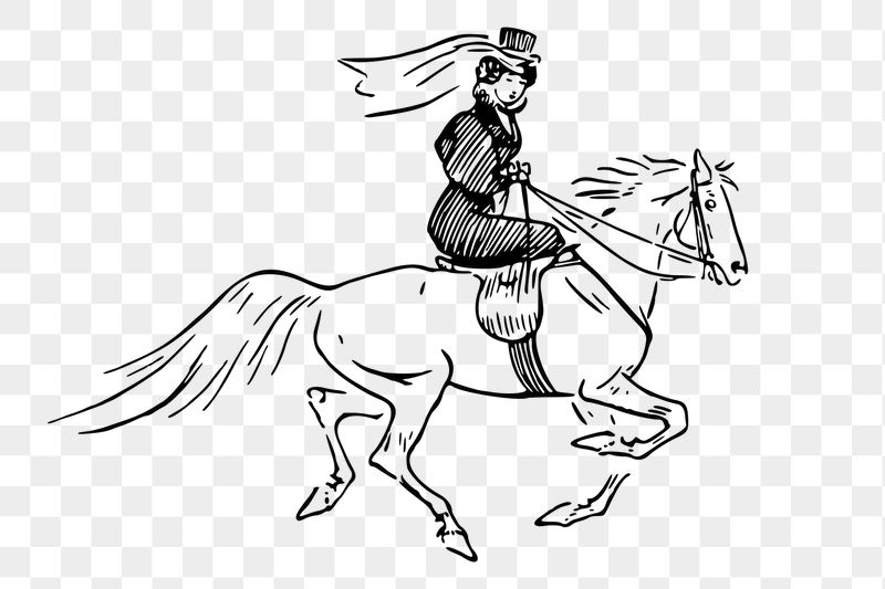 Woman riding horse png sticker, | Free PNG - rawpixel