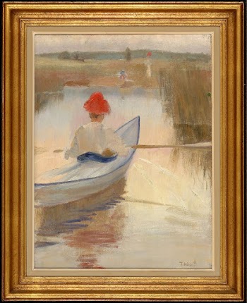 Woman rowing, wearing a red | Free Photo - rawpixel