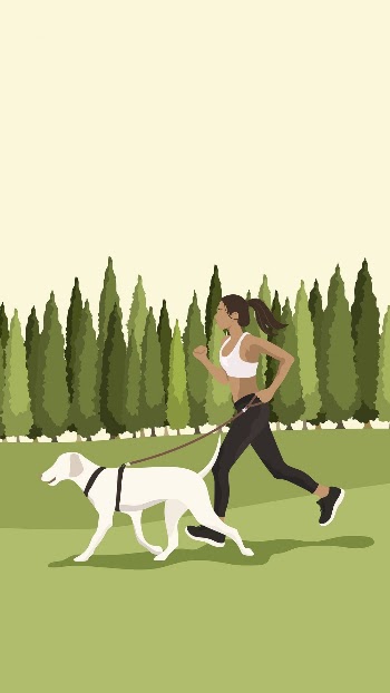 Woman running mobile wallpaper, aesthetic | Free Photo Illustration - rawpixel