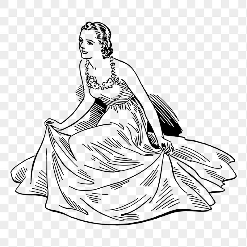 Woman's fashion png sticker illustration, | Free PNG - rawpixel
