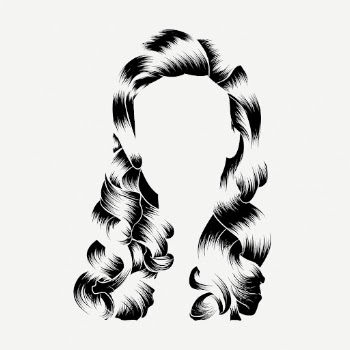 Woman's hair clipart, collage element | Free PSD - rawpixel