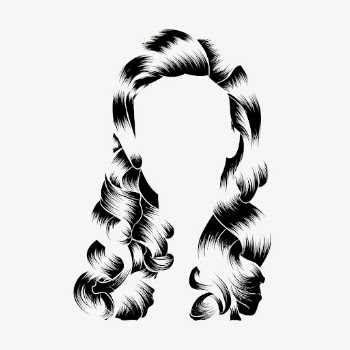Woman's hair clipart, illustration vector. | Free Vector - rawpixel