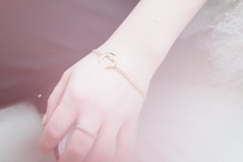 Woman's Hand With Charm Bracelet