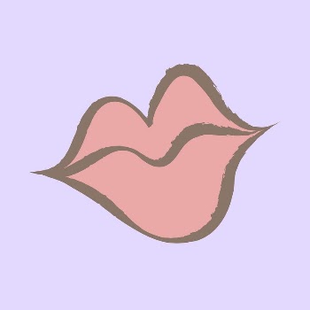 Woman's lips sticker, pastel doodle | Free PSD Illustration - rawpixel