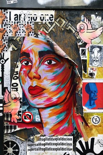 woman's portrait wall art