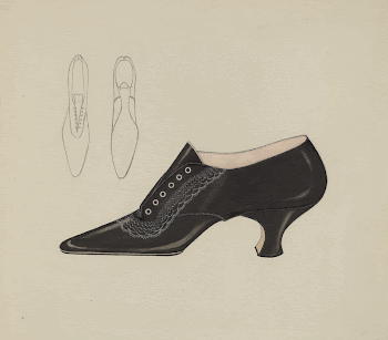 Woman's Shoe (1935&ndash;1942) by Carl | Free Photo - rawpixel