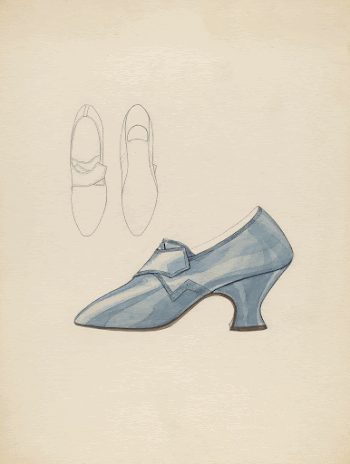 Woman's Shoe (ca.1936) by Melita | Free Photo - rawpixel