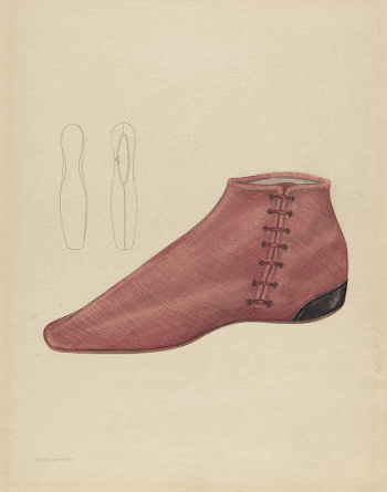 Woman's Shoe (ca.1936) by Melita | Free Photo - rawpixel