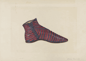 Woman's Slipper (c. 1938) by Adele | Free Photo - rawpixel