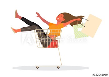 Woman shopping