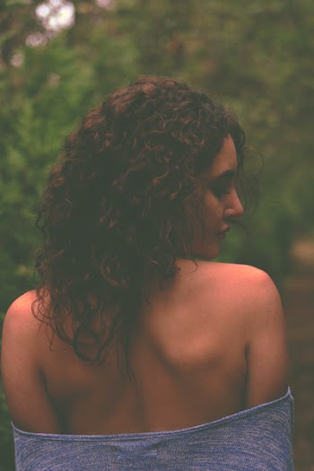 Woman Showing Her Back
