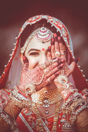 Woman Showing Her Jewelry and Hand Art