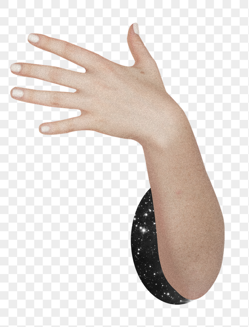 Woman showing nails png sticker, | Free PNG - rawpixel