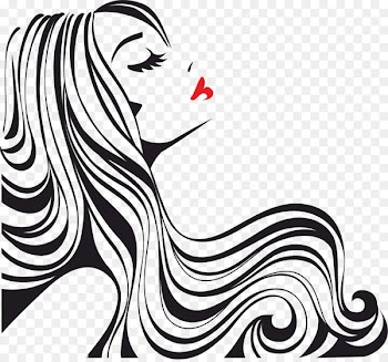 Woman Silhouette Royalty-free Clip art - Hairdressing 