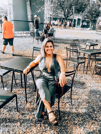 Woman Sitting on Black Chair