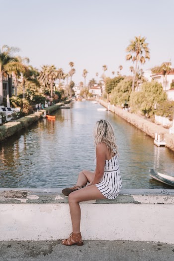 Woman Sitting on Outside