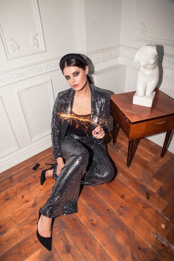 Woman Sitting on the Floor