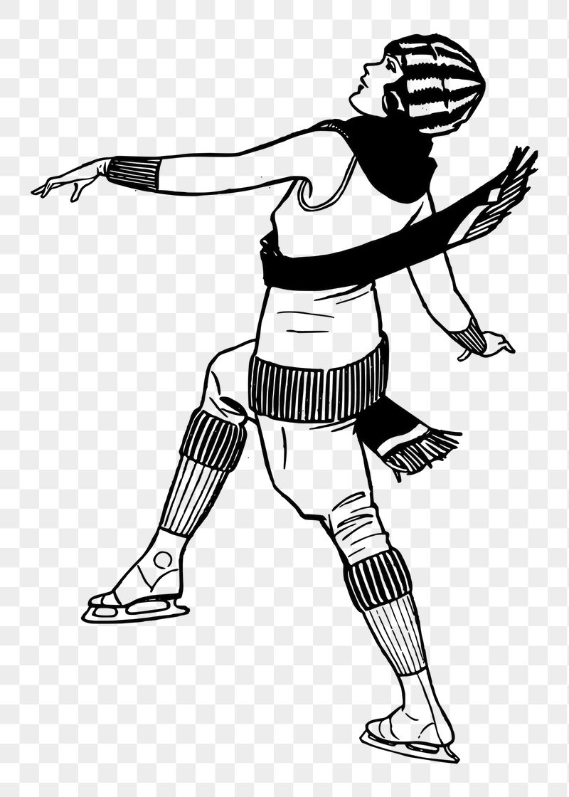 Woman skating png sticker illustration, | Free PNG - rawpixel