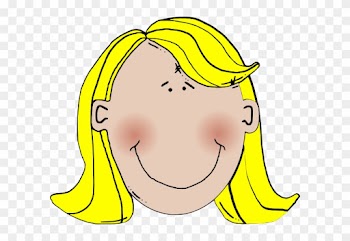 Woman Smiley Girl Face Clip Art - Woman Smiley Girl Face Clip Art