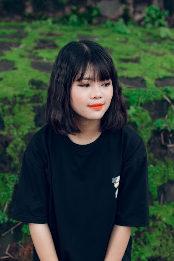 Woman Smiling