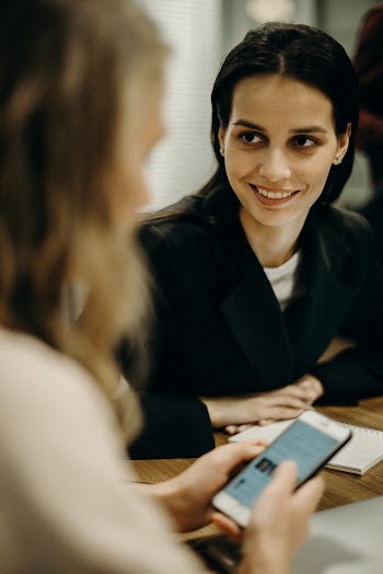 Woman Smiling