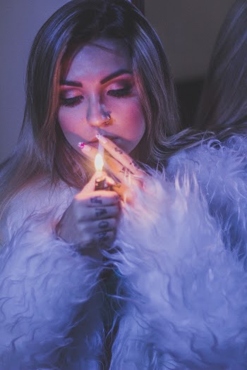 Woman Smoking