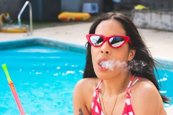 Woman Smoking