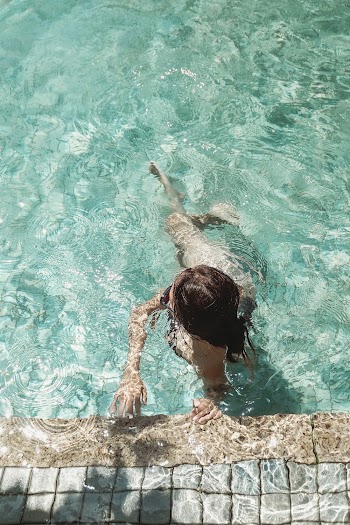 Woman Soaked on Water