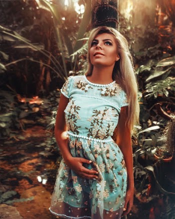 Woman Standing Beside Tree