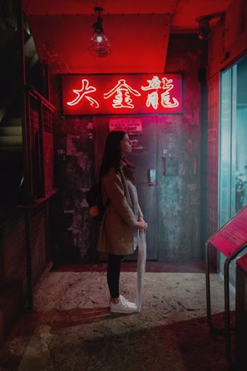 woman standing indoor