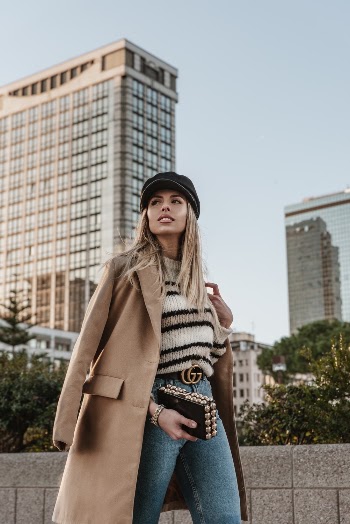 Woman Standing Near Building
