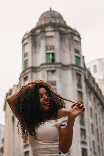 Woman Standing While Doing Modeling Pose