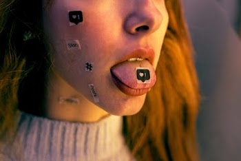 Woman Sticking Her Tongue Out