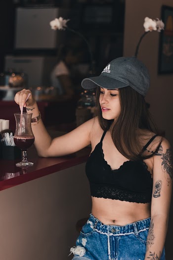 Woman Stirring Wine