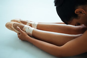 Woman Stretching
