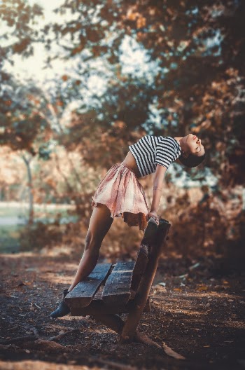 Woman Stretching Her Body 