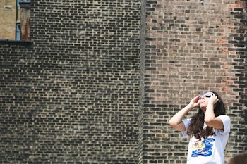Woman Sun Watcher