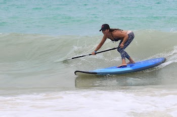 Woman Surfing