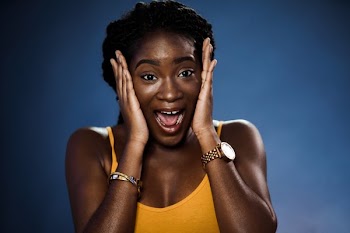 Woman Surprised