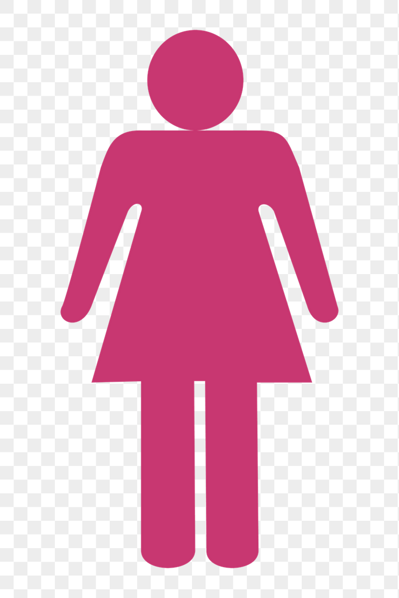 Woman symbol png sticker illustration, | Free PNG - rawpixel
