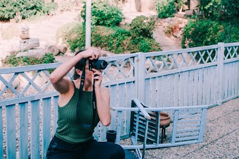 Woman Taking A Picture 