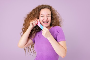 Woman taking mask off mockup during the new… | Free stock photo | High Resolution image