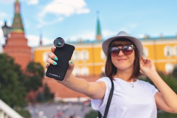 Woman Taking Selfie