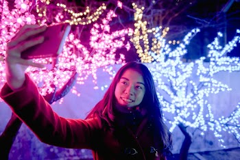 Woman Taking Selfie