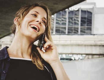 Woman Talking On The Phone