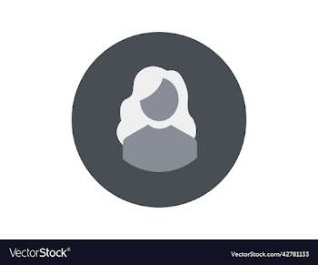woman user profile for site app