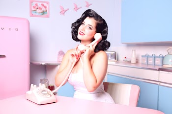 Woman Using the Telephone on Table While Sitting
